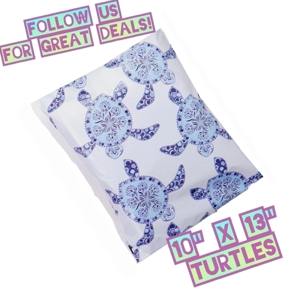 Other - 100 Turtle Shipping Envelopes 10x13 Poly Mailers